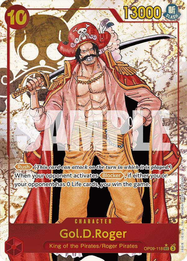 Gol.D.Roger (Alternate Art) (OP09-118) / Foil