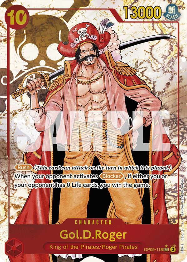 Gol.D.Roger (Alternate Art) (OP09-118) / Foil