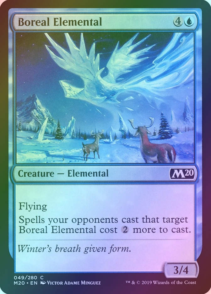Boreal Elemental (M20) (49) / Foil