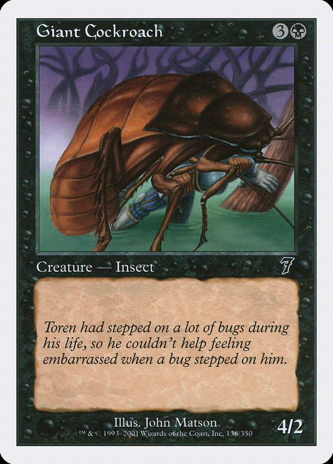 Giant Cockroach (7ED) (138)