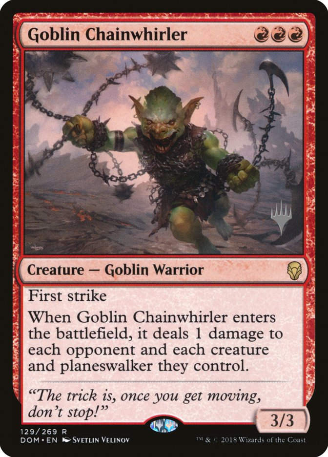 Goblin Chainwhirler (PDOM) (129p)