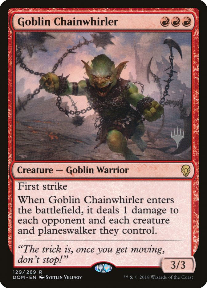 Goblin Chainwhirler (PDOM) (129p)