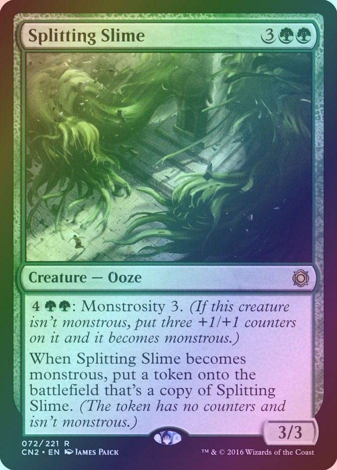 Splitting Slime (CN2) (72) / Foil