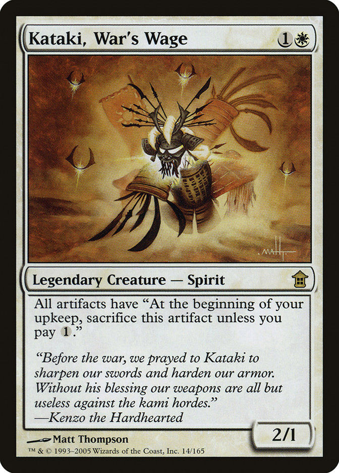 Kataki, War's Wage (sok)