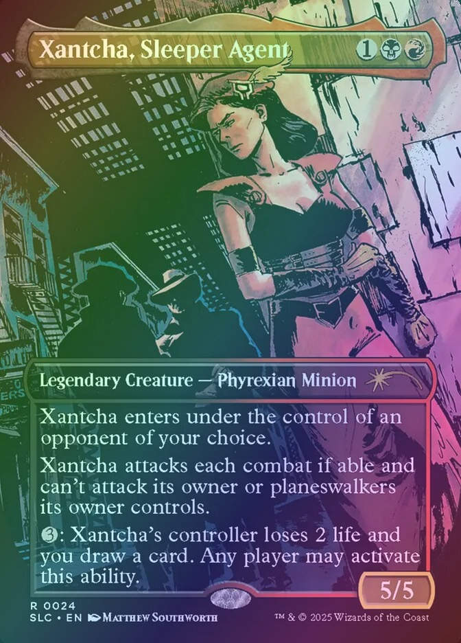 Xantcha, Sleeper Agent (SLC) (24) / Borderless / Foil