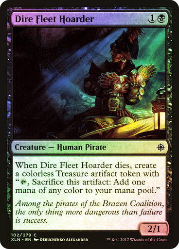 Dire Fleet Hoarder (XLN) (102) / Foil