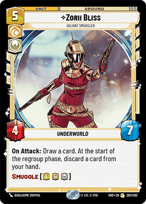 Zorii Bliss - Valiant Smuggler (SHD_#203/262)