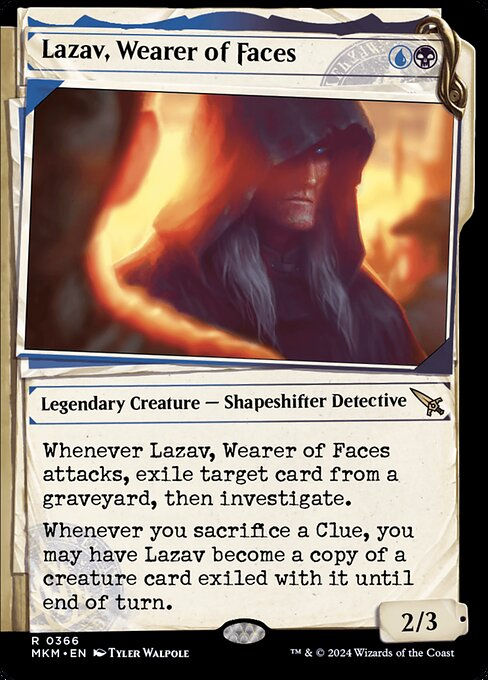 Lazav, Wearer of Faces (mkm) (366) / Showcase