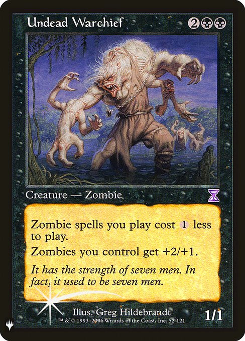 Undead Warchief (PLST) (TSB-52)