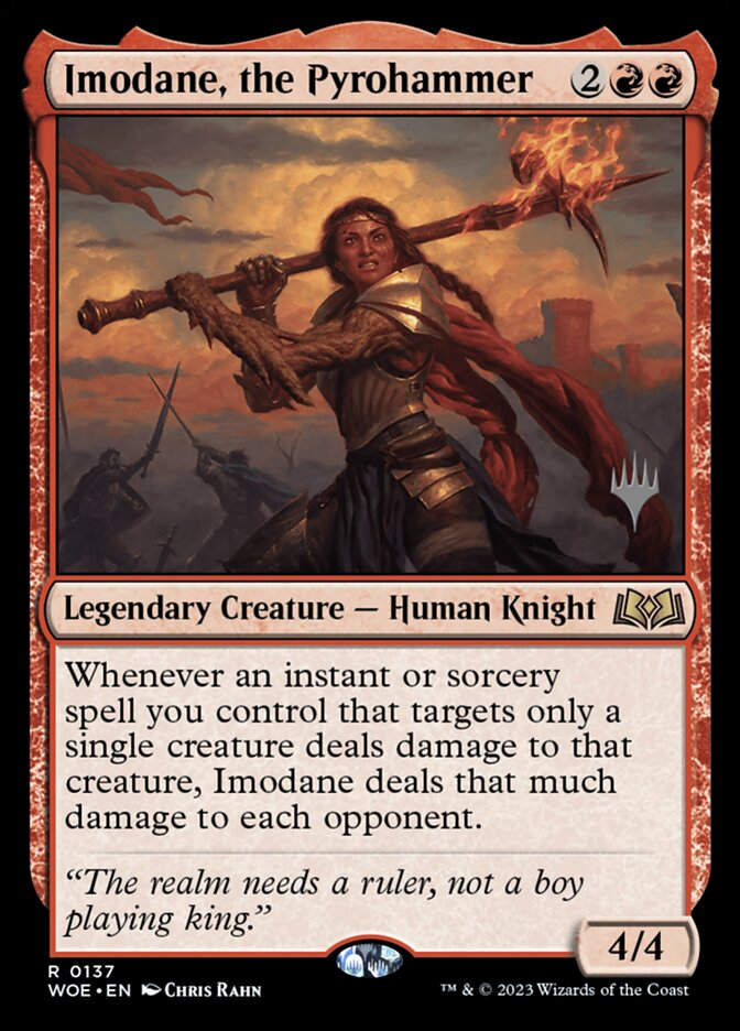 Imodane, the Pyrohammer (PWOE) (137p)