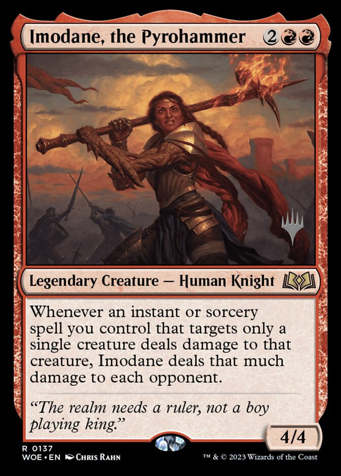 Imodane, the Pyrohammer (PWOE) (137p)