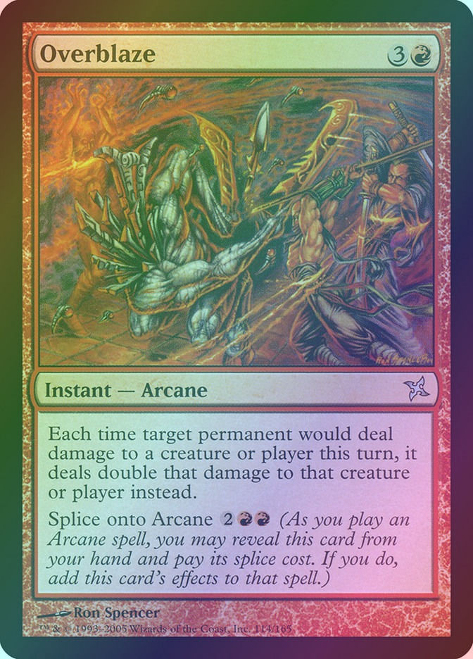 Overblaze (BOK) (114) / Foil