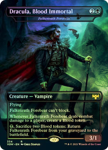 all dracula cards mtg Magic: the Gathering - Dracula, Lord of Blood // Dracula, Lord of Bats (Voldaren Bloodcaster // Bloodbat Summoner) (338) - Borderless - Innistrad: Crimson Vow Flying.At the beginning of combat on your turn Dracula Series | MTG Wolf