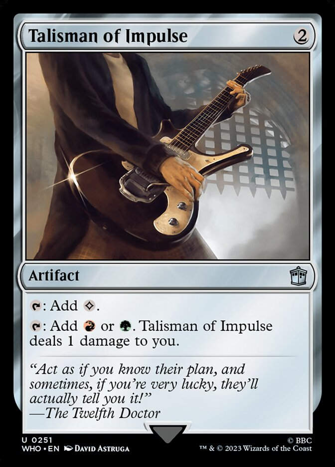 Talisman of Impulse (WHO) (251)