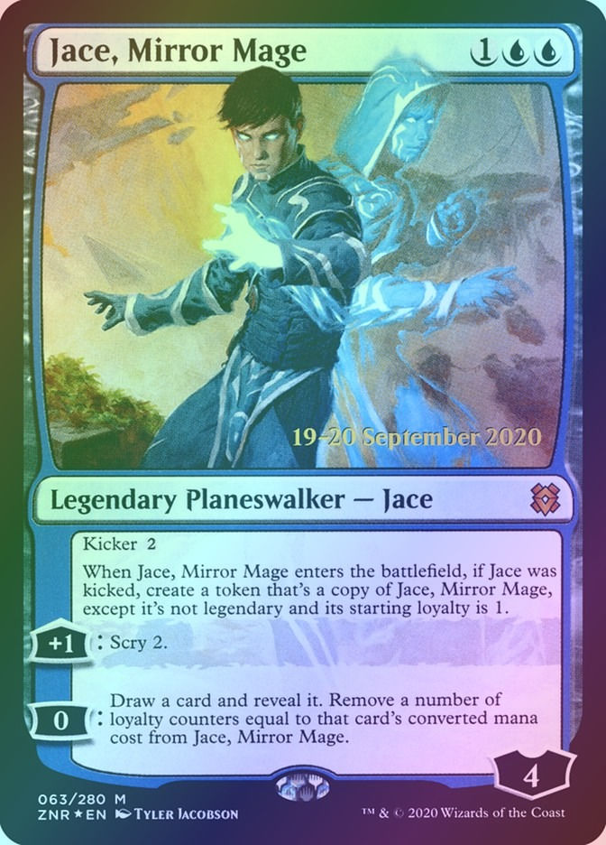 Jace, Mirror Mage (PZNR) (63s) / Foil