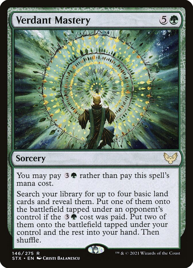 Verdant Mastery (STX) (146)