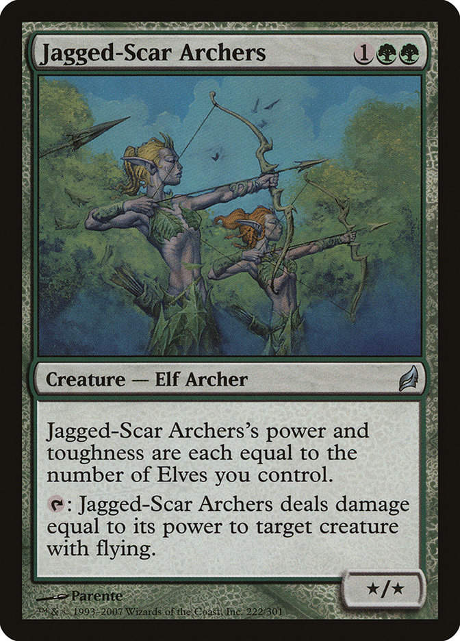 Jagged-Scar Archers (LRW) (222)
