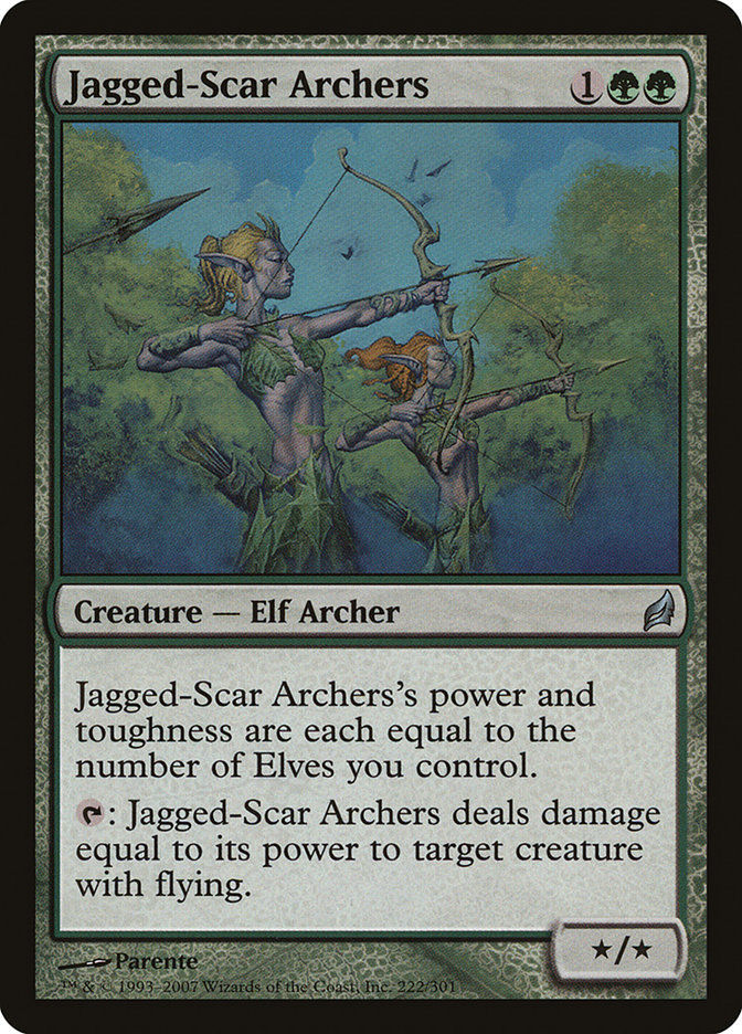 Jagged-Scar Archers (LRW) (222)
