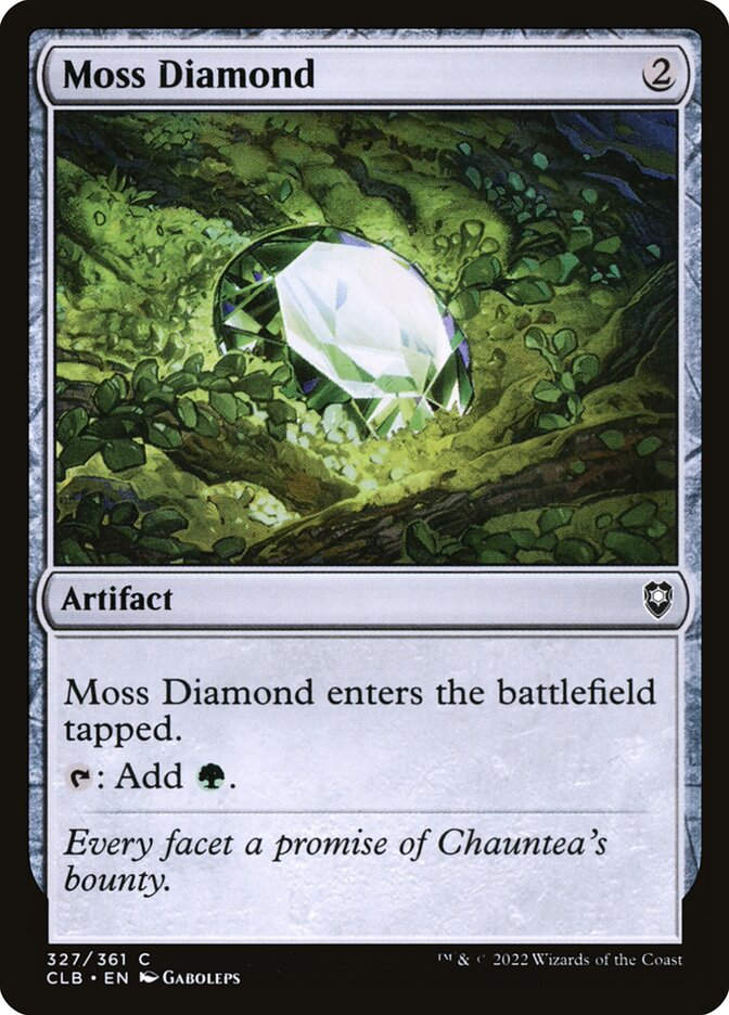 Moss Diamond (CLB) (327)