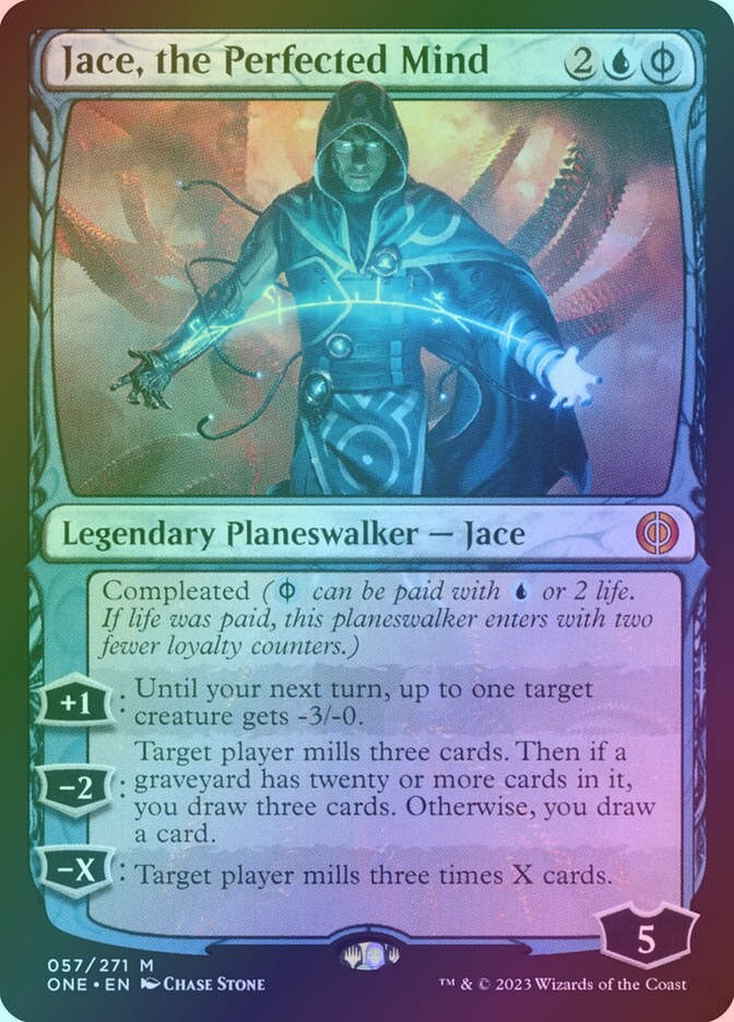 Jace, the Perfected Mind (ONE) (57) / Foil