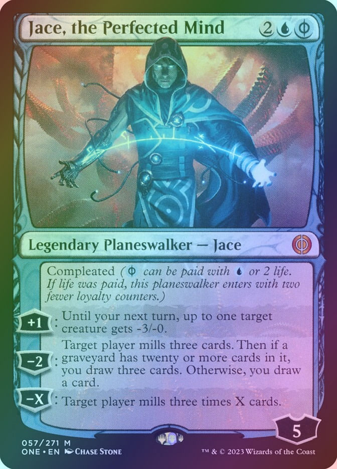 Jace, the Perfected Mind (ONE) (57) / Foil