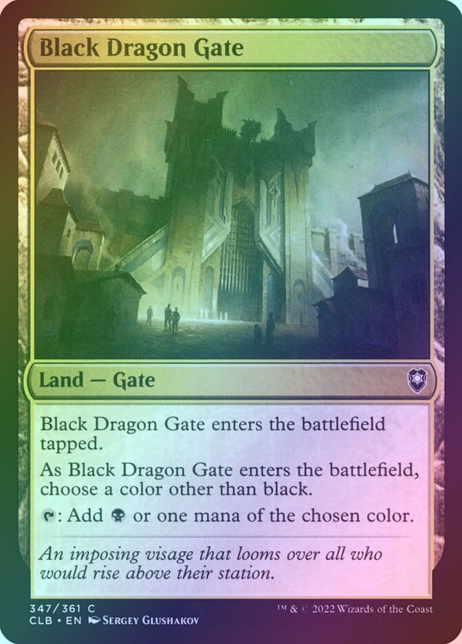 Black Dragon Gate (CLB) (347) / Foil