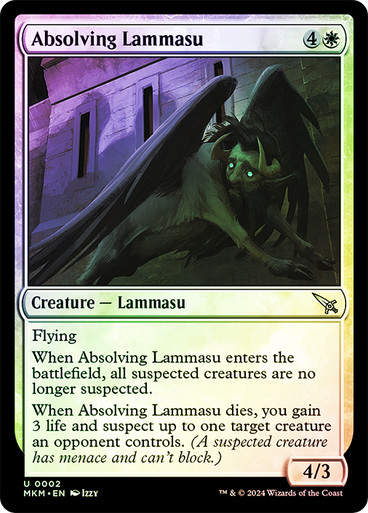 Absolving Lammasu (mkm) (2) / Foil