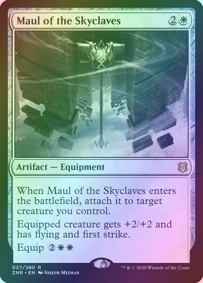 Maul of the Skyclaves (ZNR) (27) / Foil