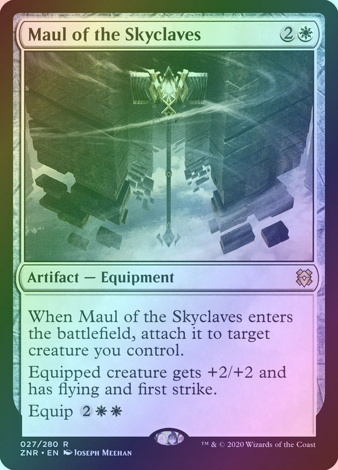 Maul of the Skyclaves (ZNR) (27) / Foil
