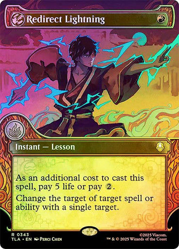 Redirect Lightning (TLA) (343) / Showcase / Foil
