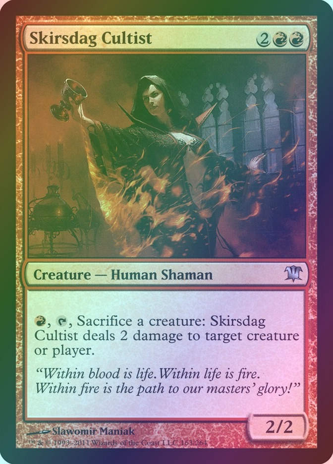 Skirsdag Cultist (ISD) (163) / Foil