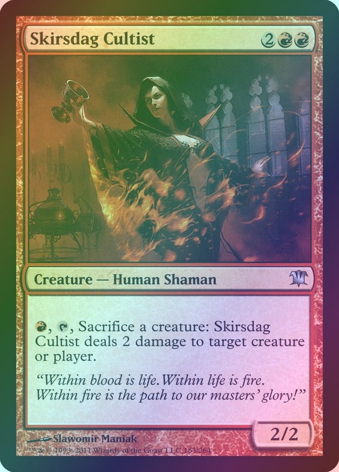 Skirsdag Cultist (ISD) (163) / Foil