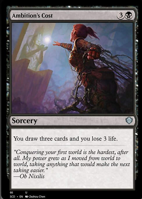 Ambition's Cost (SCD)