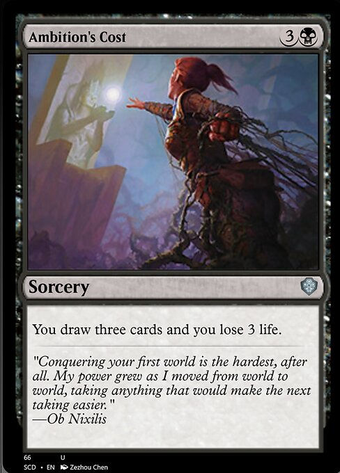 Ambition's Cost (SCD)