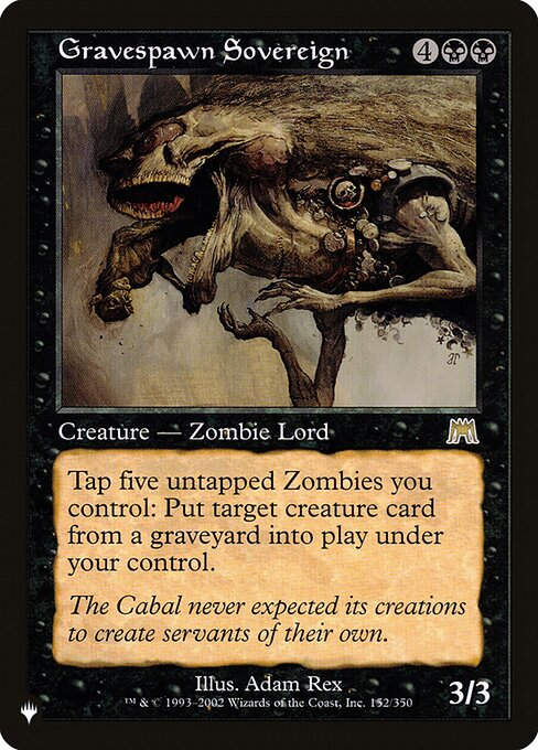 Gravespawn Sovereign (PLST) (ONS-152)