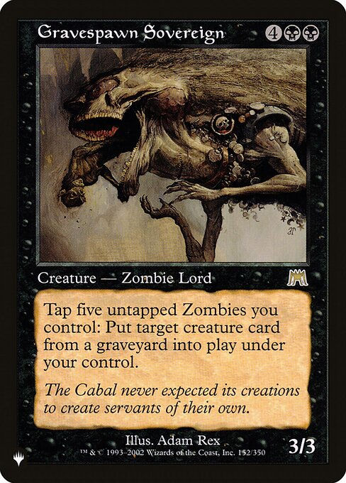 Gravespawn Sovereign (PLST) (ONS-152)