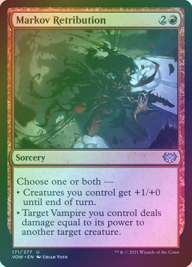 Markov Retribution (VOW) (171) / Foil