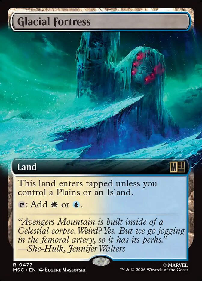 Glacial Fortress (MSC) (477) / Extended Art