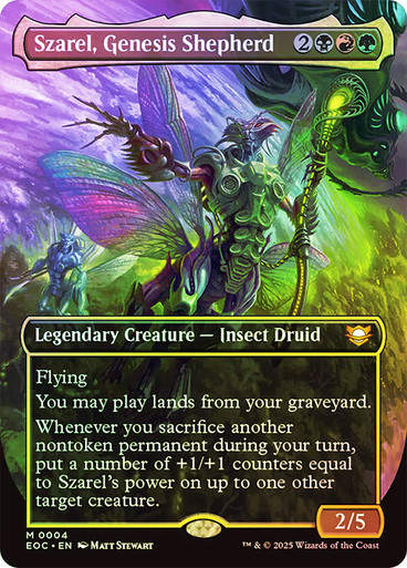 Szarel, Genesis Shepherd (EOC) (4) / Borderless / Foil