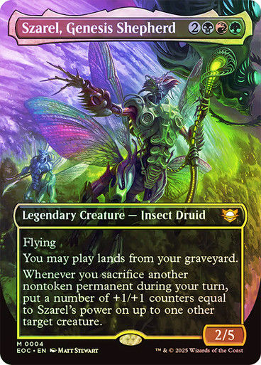 Szarel, Genesis Shepherd (EOC) (4) / Borderless / Foil