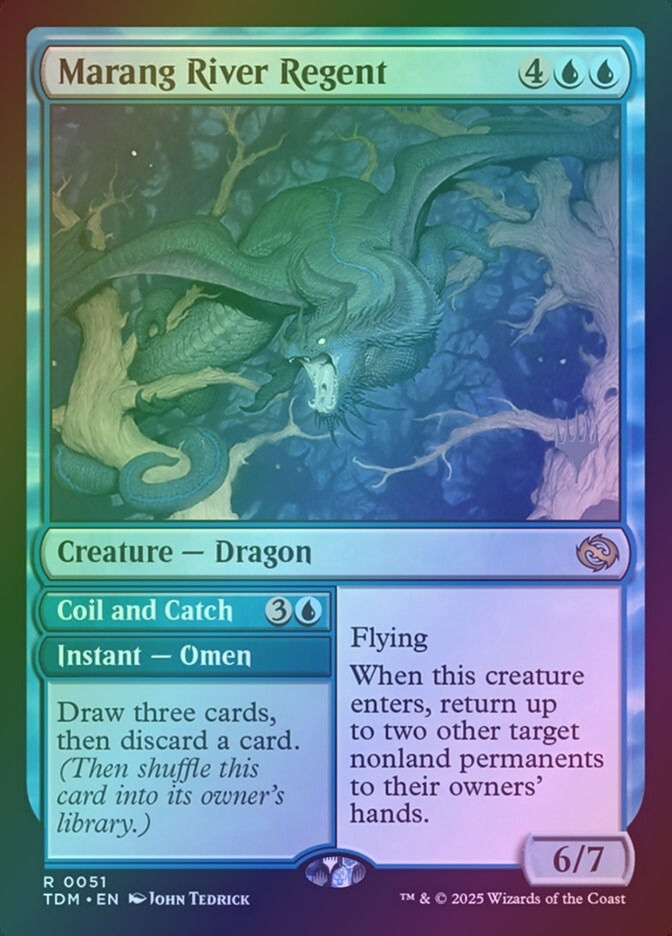 Marang River Regent // Coil and Catch (PTDM) (51p) / Foil