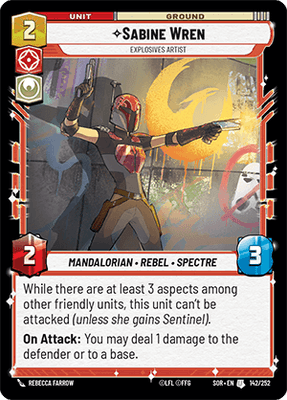 Sabine Wren - Explosives Artist (SOR_#142/252)