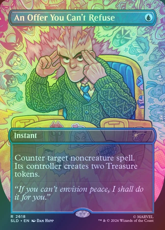 An Offer You Can't Refuse (SLD) (2618) / Borderless / Foil