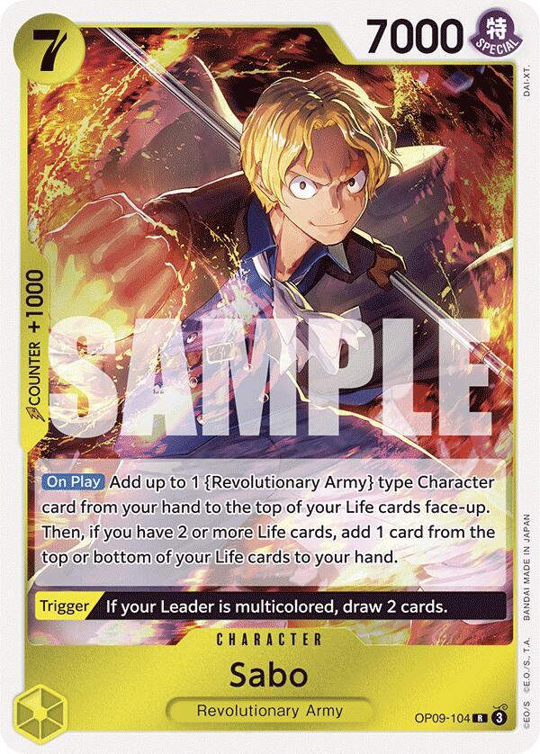 Sabo (104) (OP09-104) / Foil