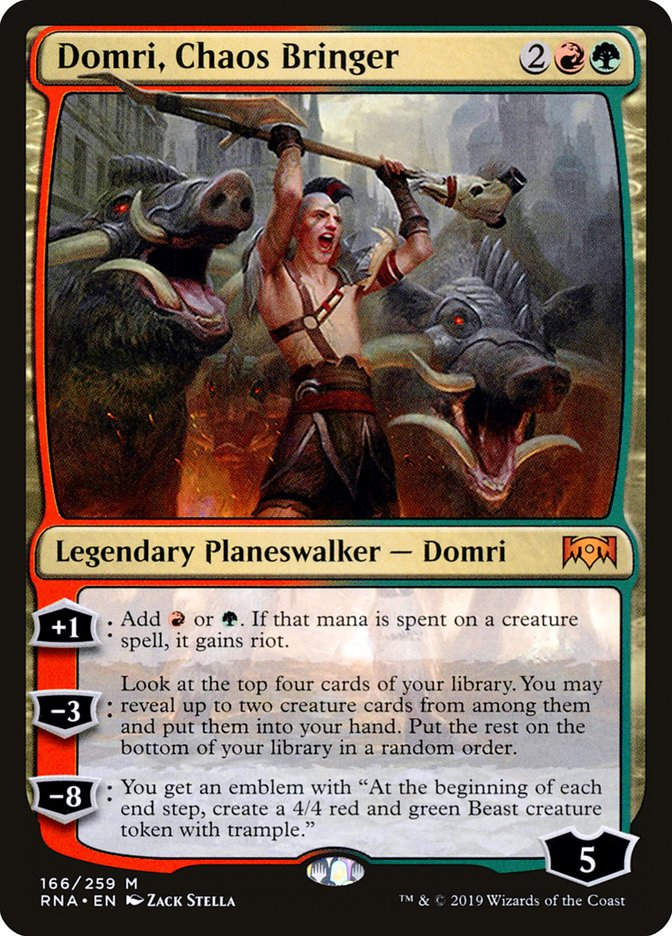 Domri, Chaos Bringer (RNA) (166)