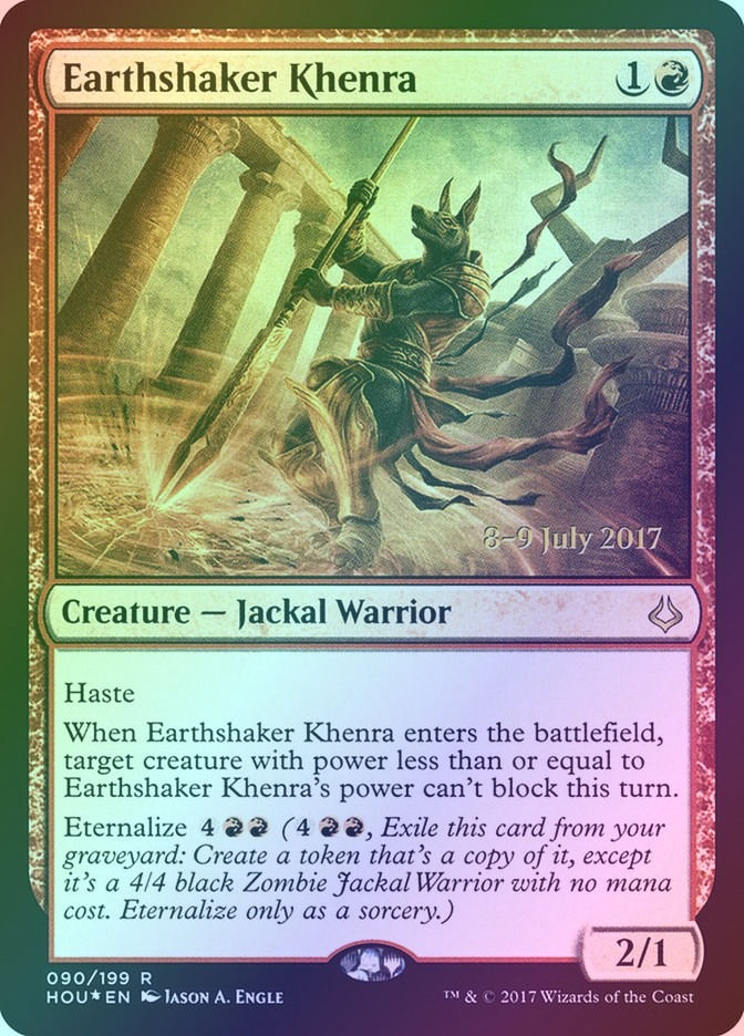 Earthshaker Khenra (PHOU) (90s) / Foil