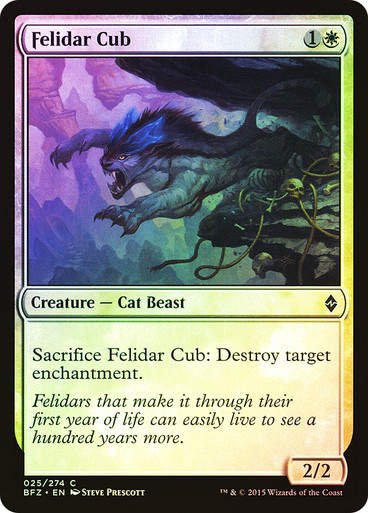 Felidar Cub (BFZ) (25) / Foil