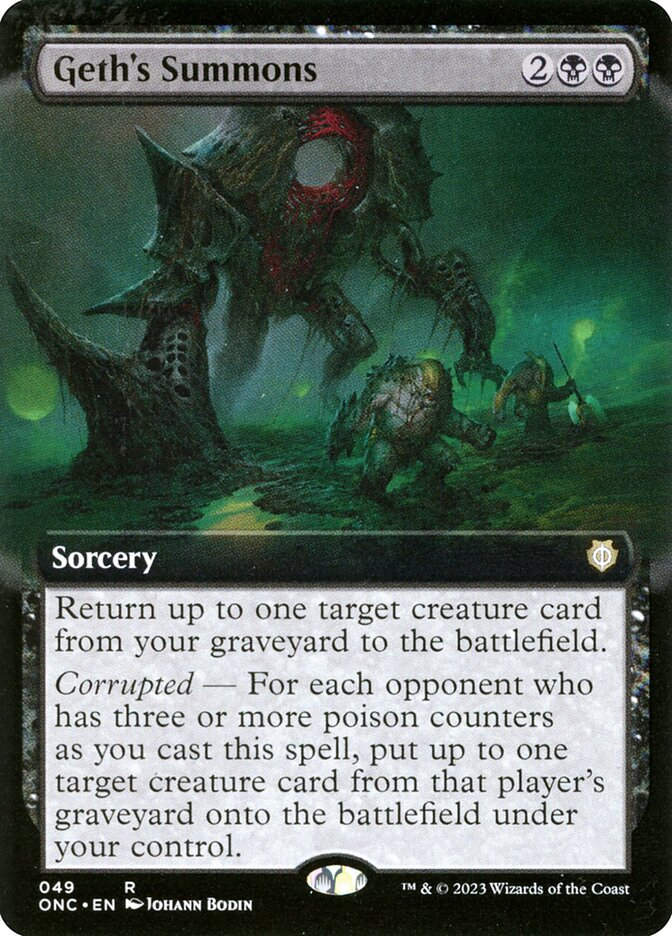 Geth's Summons (ONC) (49) / Extended Art