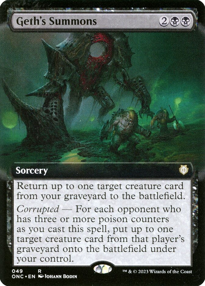 Geth's Summons (ONC) (49) / Extended Art