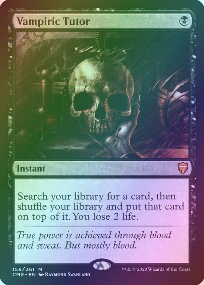 Vampiric Tutor (CMR) (156) / Foil